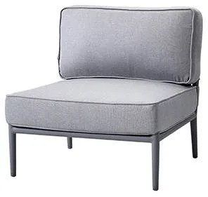 Cane-Line Conic single modul, lysegrå